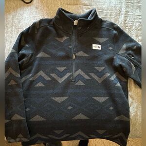 The North Face Navy Patterned Sweater